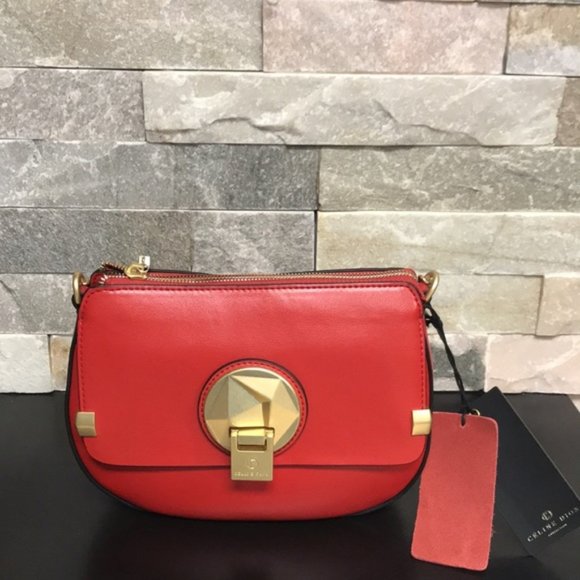 Celine Dion Octave Leather Crossbody Bag - Picture 7 of 11